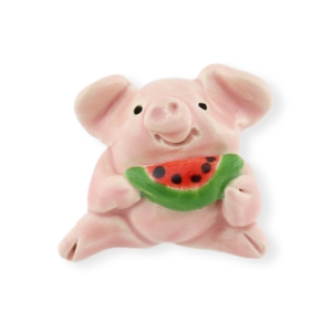 Pig Out Miniature Figurine