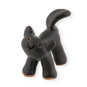 Black Cat Miniature Figurine