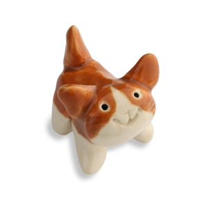 Ginger Kitten Miniature Figurine