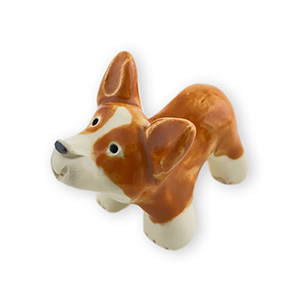 Corgi Miniature Figurine