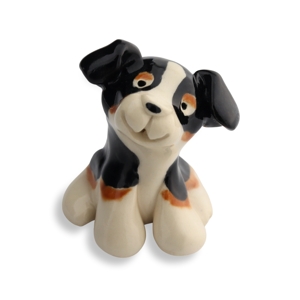 Mountain Dog Miniature Figurine